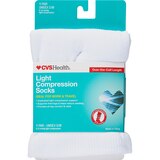 CVS Health Light Compression Socks Over-The-Calf Unisex, 1 Pair, thumbnail image