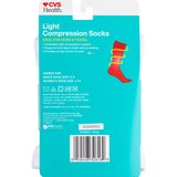 CVS Health Light Compression Socks Over-The-Calf Unisex, 1 Pair, thumbnail image