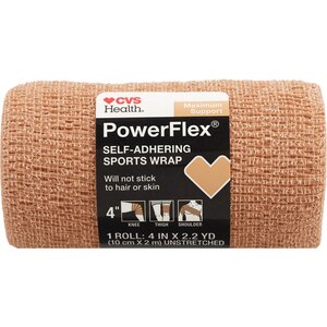 CVS Health Maximum Support Self Grip Athletic Bandage, Pink, Beige, Black, Green