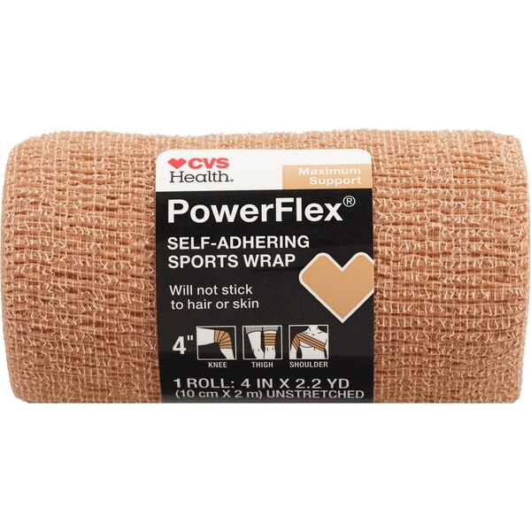 CVS Health Maximum Support Self Grip Athletic Bandage