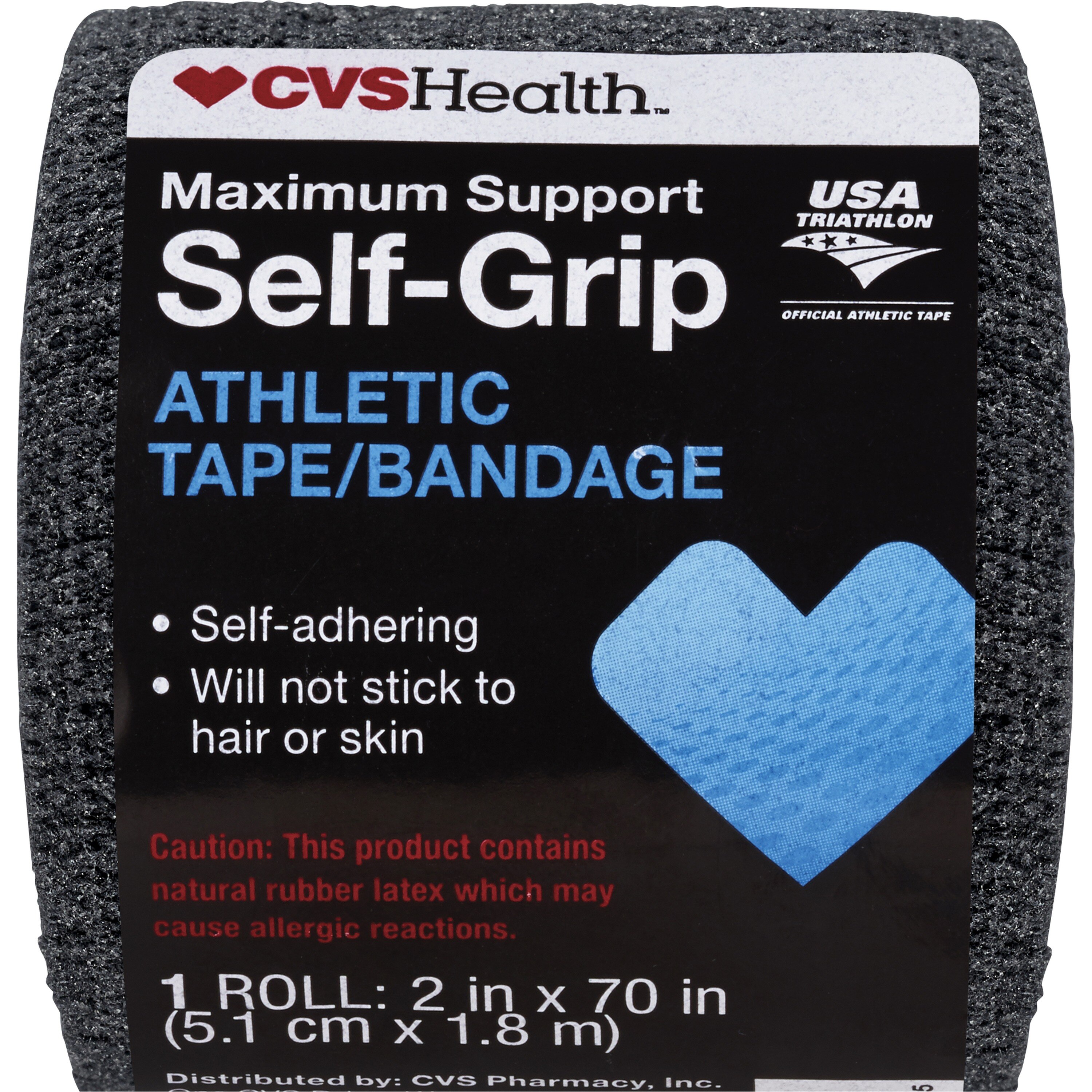 CVS Health SelfGrip Athletic Tape/Bandage, Black Pick Up In Store