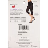 Style Essentials by Hanes No Hose Capri Shaper, Black, thumbnail image