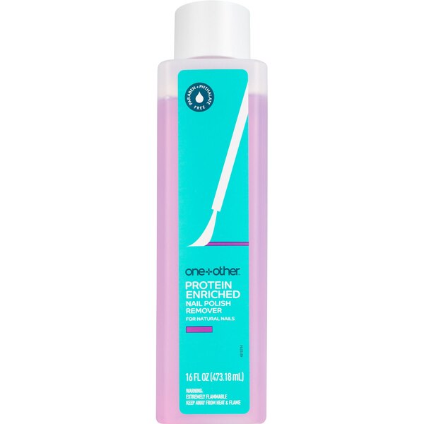 one+other Strengthening Nail Polish Remover, 16 OZ