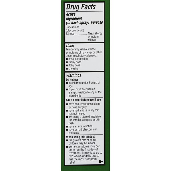 CVS Health Budesonide Allergy Nasal Spray, 120 Sprays