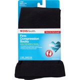 CVS Firm Compression Socks Over-The-Calf Length Unisex, 1 Pair, thumbnail image