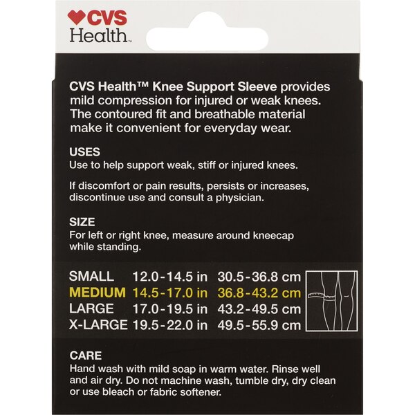 CVS Health Knee Support Sleeve