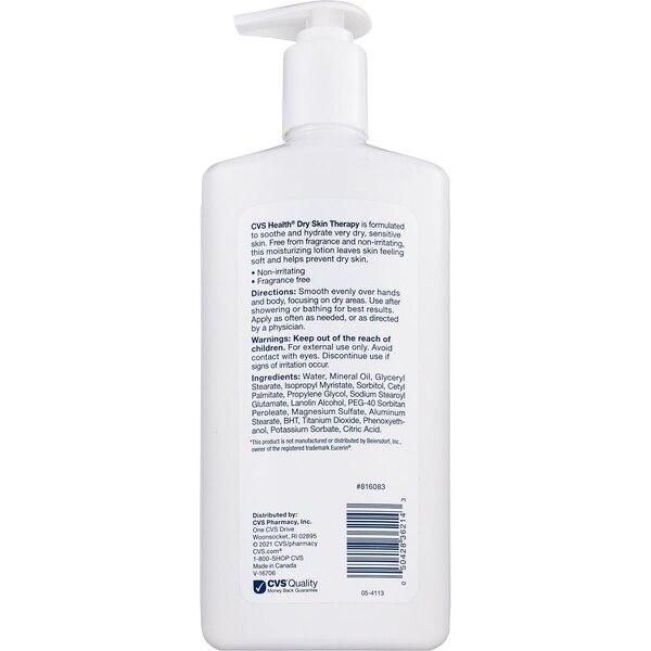 CVS Health Dry Skin Therapy Extra Moisturizing Lotion