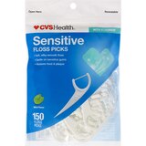 CVS Sensitive Floss Picks, Mint, thumbnail image
