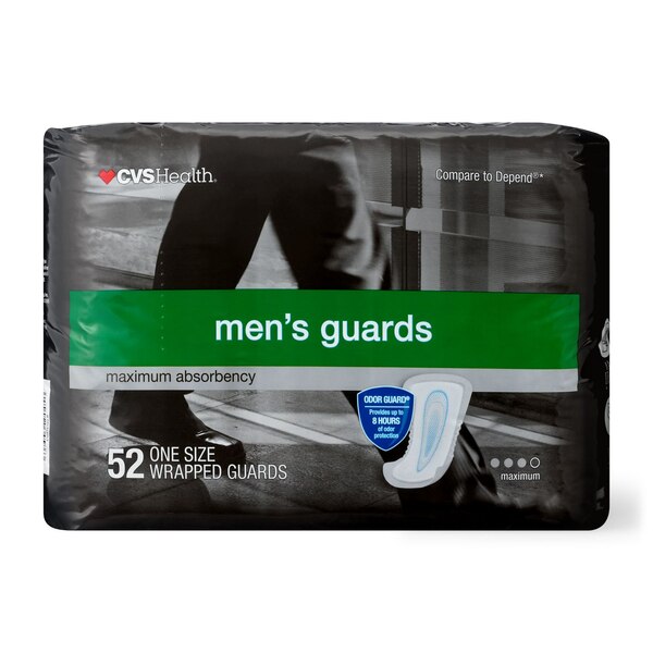 CVS Health - Protectores para hombres, Maximum Absorbency