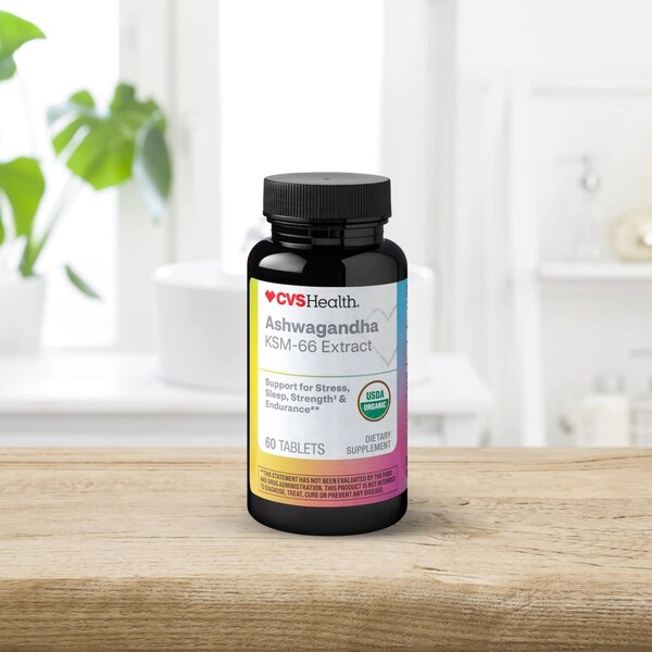 CVS Health Ashwagandha Tablets, 60 CT