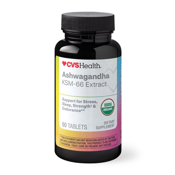 CVS Health Ashwagandha Tablets, 60 CT