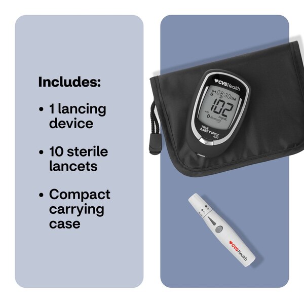 CVS Health True Metrix Air Self-Monitoring Blood Glucose Meter