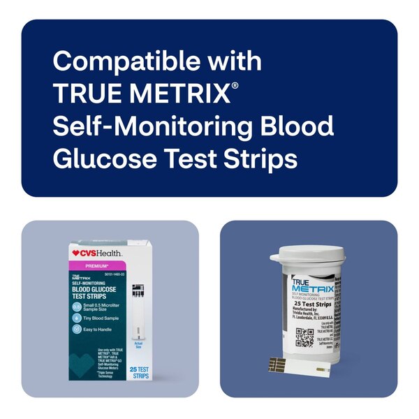 CVS Health True Metrix Air Self-Monitoring Blood Glucose Meter