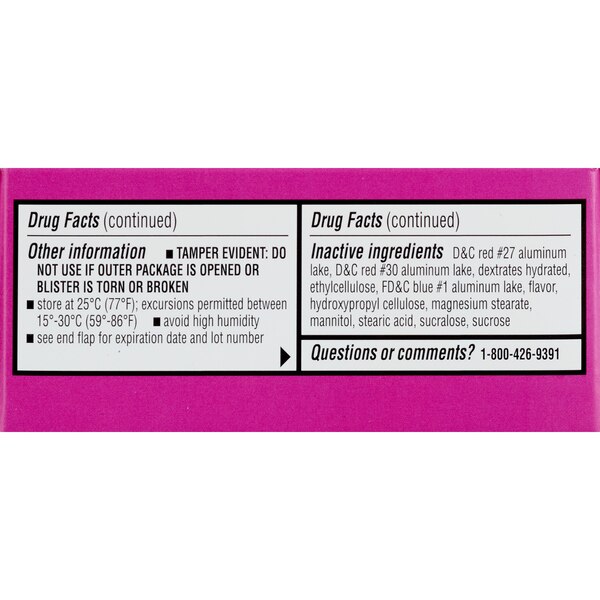 CVS Health Allergy Relief Diphenhydramine Hydrochloride 25mg Chewable Tablets, Grape, 18 CT