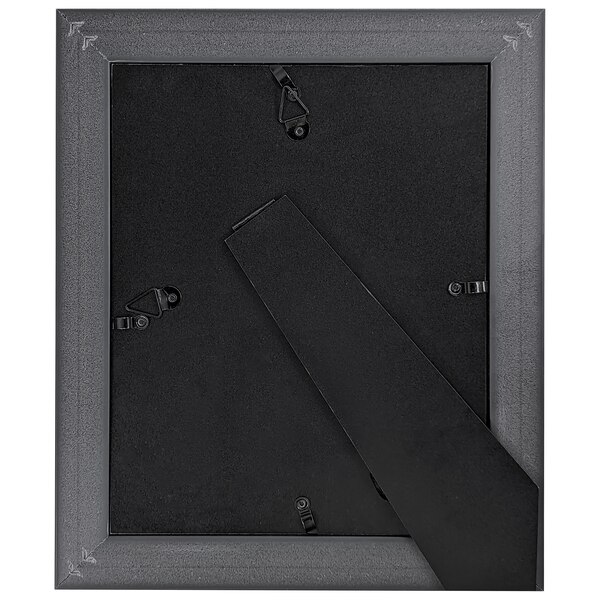 House To Home Black Wood Tone Picture Frame, 8 x 10 in (matted to 5 x 7 in)