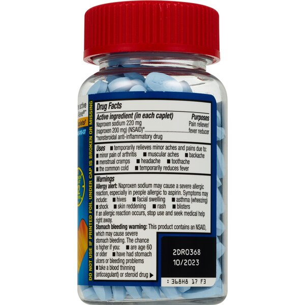 CVS Health Naproxen Sodium 220 MG Caplets