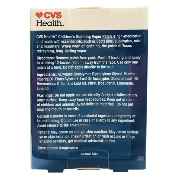 CVS Children's Vapor Patches