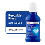 CVS Health Peroxide Sore Alcohol Free Mouth Cleanser, Soothing Mint, thumbnail image