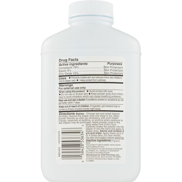 CVS Health Medicated Baby Powder, 4 OZ