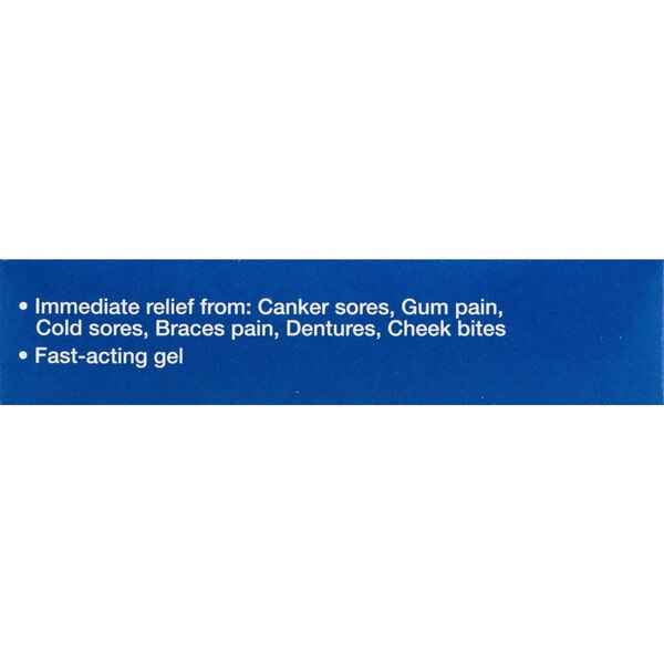 CVS Health Triple Medicated Mouth Sore Pain Relief Gel, 0.42 OZ