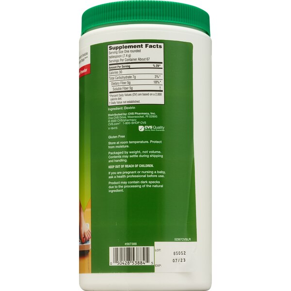 CVS Health Great Shape Fiber Powder, 17.6 OZ