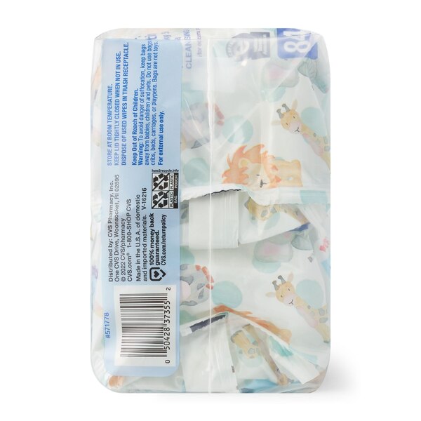 CVS Health Ultra-Soft Sensitive Cleansing Wipes, 84 CT, 2 PK
