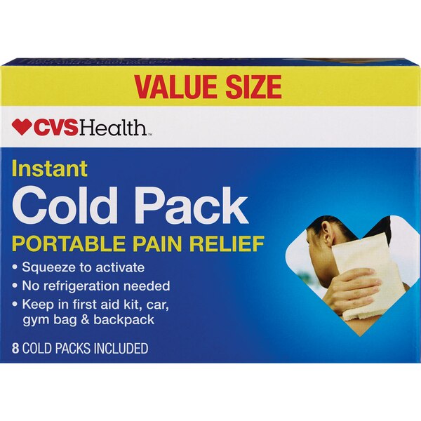 CVS Health Instant Cold Pack Portable Pain Relief