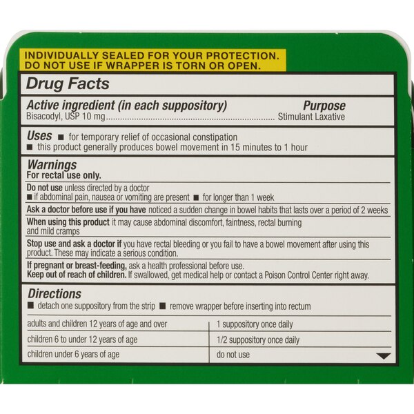 CVS Health Gentle Laxative Suppositories