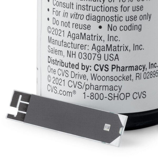 CVS Health Advanced Glucose Meter Test Strips