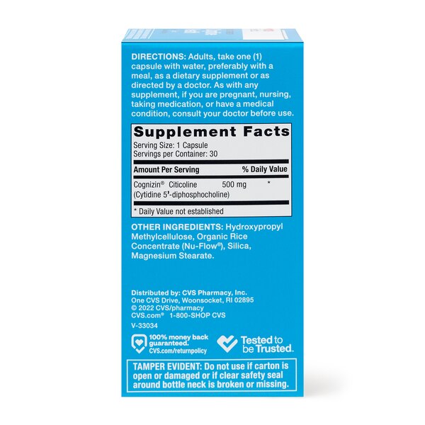 CVS Health Cognitive Health Capsules, 30 CT