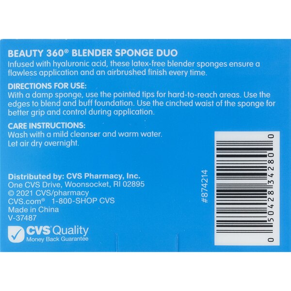 Beauty 360 - Dúo de esponjas para difuminar