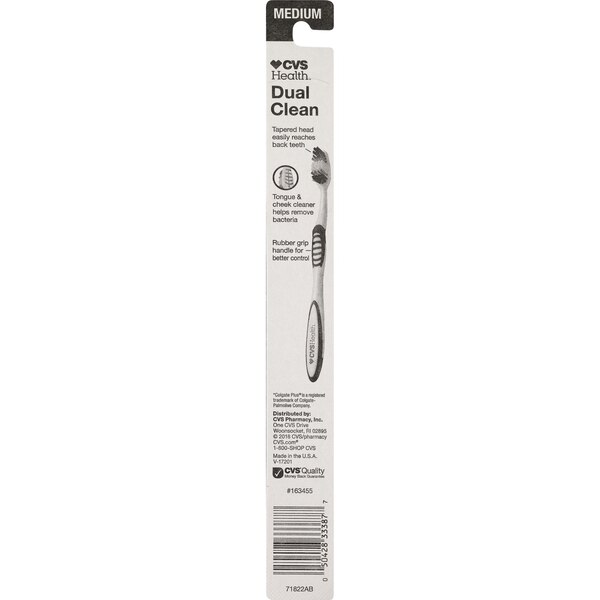 CVS Health Dual Clean Toothbrush
