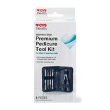 CVS Health Premium Pedicure Kit with Case, thumbnail image