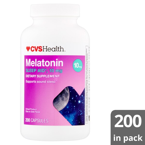 CVS Health Melatonin Tablets, 200 CT