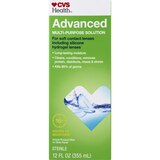 CVS Health Advanced Multi-Purpose Contact Lens Solution, 12 OZ, thumbnail image