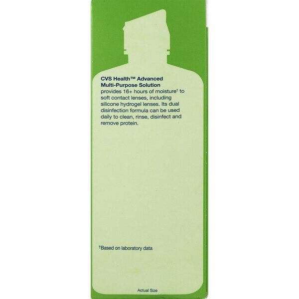 CVS Health Advanced Multi-Purpose Contact Lens Solution, 12 OZ