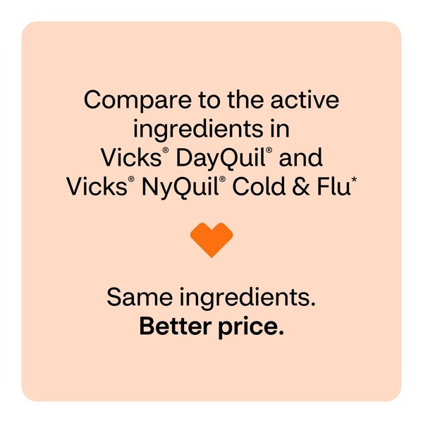 CVS Health Day + Nighttime Cold & Flu Relief Liquid Combo Pack, 2 12 OZ bottles