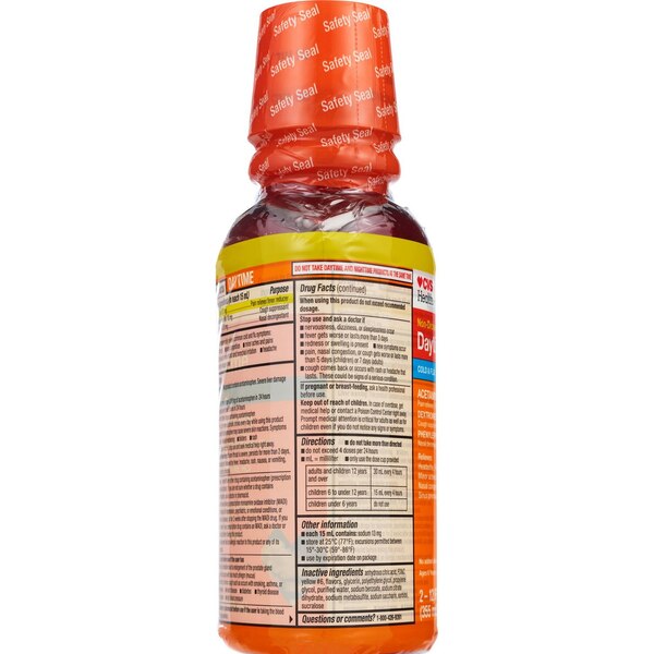 CVS Health Day + Nighttime Cold & Flu Relief Liquid Combo Pack, 2 12 OZ bottles