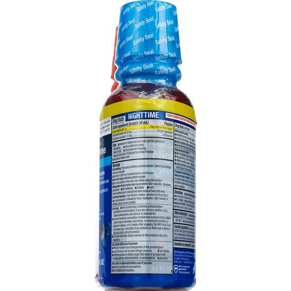 CVS Health Day + Nighttime Cold & Flu Relief Liquid Combo Pack, 2 12 OZ bottles