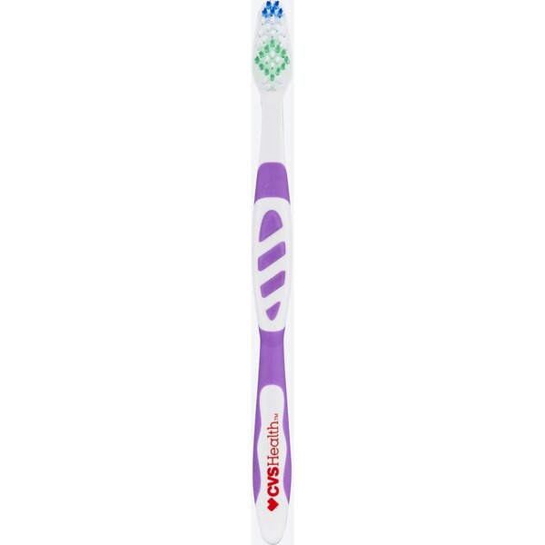 CVS Health Deluxe Clean Toothbrush, 4 CT