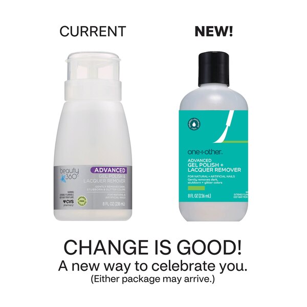 one+other Advanced Gel Nail Polish Remover, 8 OZ