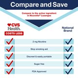 CVS Health Sugar Free Nicotine 2mg Lozenges, Cinnamon, 108 CT, thumbnail image