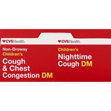 CVS Health Children's Day + Nighttime Cough & Chest Congestion DM Liquid Combo Pack, 2 4 OZ bottles, thumbnail image
