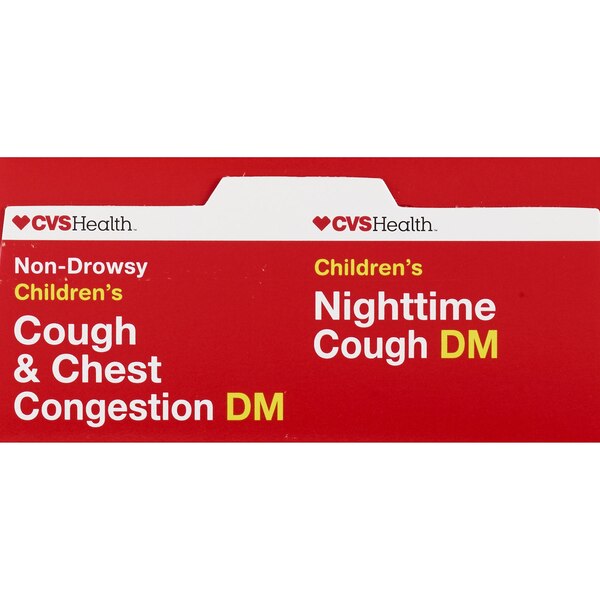 CVS Health Children's Day + Nighttime Cough & Chest Congestion DM Liquid Combo Pack, 2 4 OZ bottles