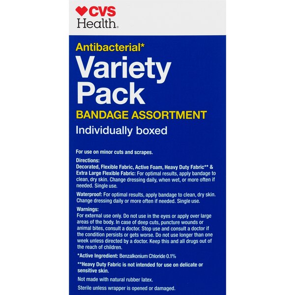 CVS Health Variety Pack Bandage Assortment