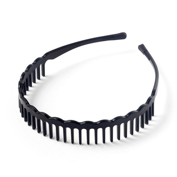 one+other Stay Put Headbands, Black/Brown, 2CT