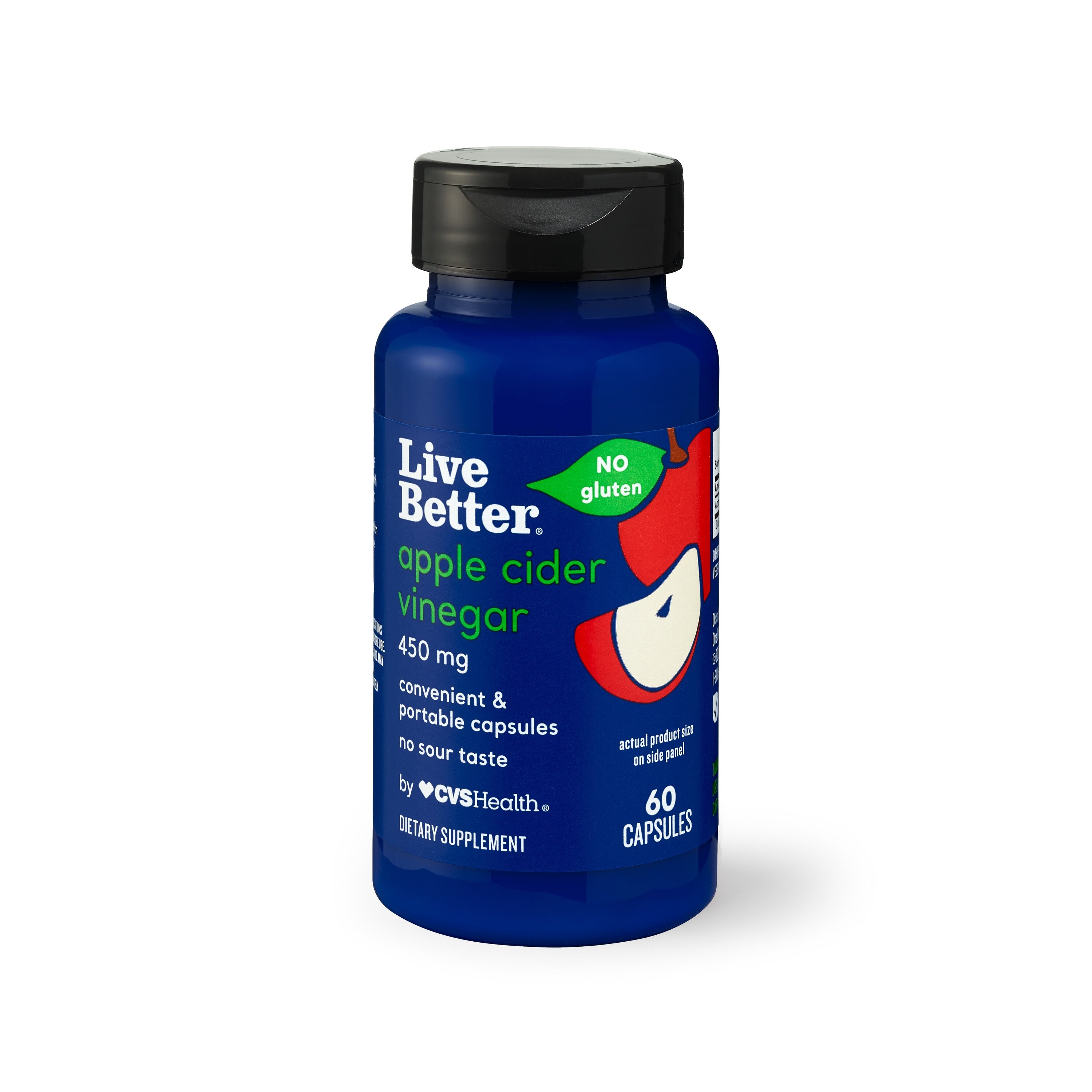Live Better Apple Cider Vinegar Capsules, 60CT