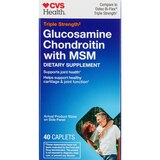 CVS Health Glucosamine Chondroitin Caplets, 40 CT, thumbnail image