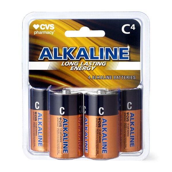 CVS Alkaline Batteries C