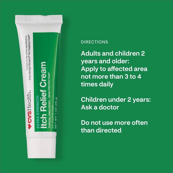 CVS Health Extra Strength Itch Relief Cream